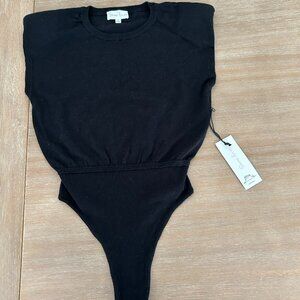 NWT Black Cap Sleeve Body Suit by Stump and Co, Size Small